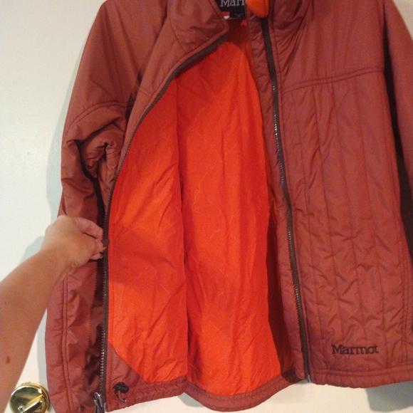 Marmot outdoor jacket indian red medium coat - Picture 10 of 11
